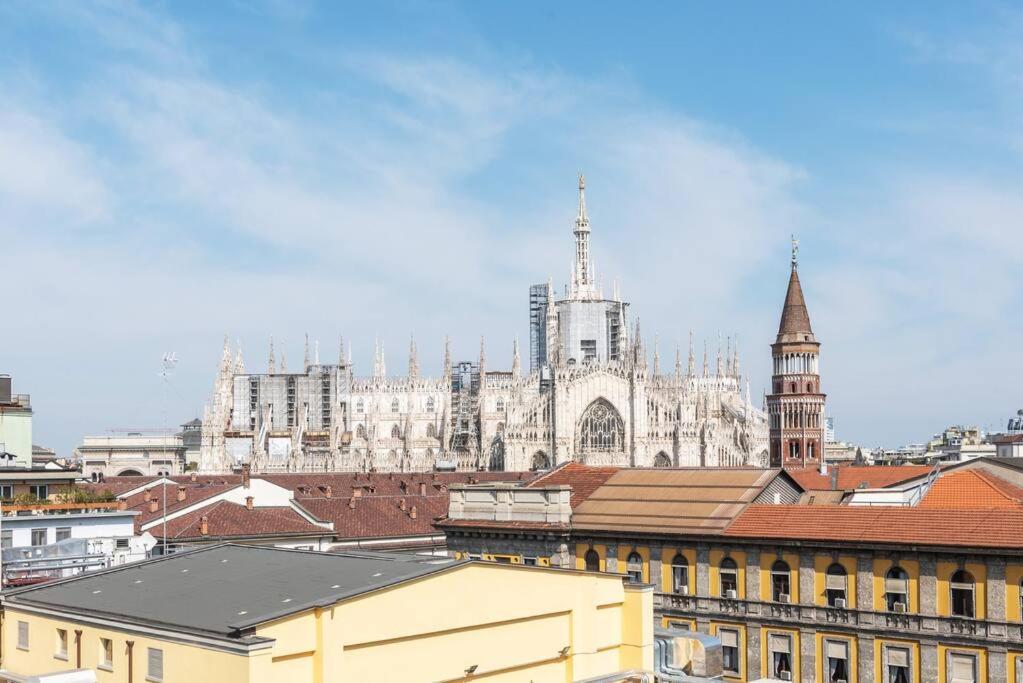 Bilocale Vista Sul Duomo Di Milano Apartman Kültér fotó